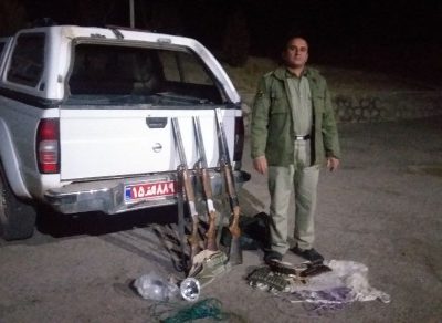 دستگیری ۳ شکارچی غیر مجاز در منطقه حفاظت شده 