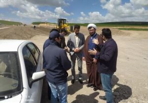 توسط دادستان هشترود صورت گرفت ؛ باز دید از رمپ ورودی آزاد راه مراغه _ هشترود