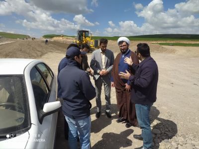 توسط دادستان هشترود صورت گرفت ؛ باز دید از رمپ ورودی آزاد راه مراغه _ هشترود