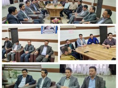 به ریاست زیداله رضایی رئیس آموزش و پرورش نظرکهریزی؛جلسه آموزش و پرورش منطقه نظر کهریزی برگزار شد