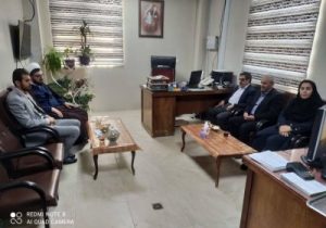 بازدید دادستان عمومی و انقلاب شهرستان هشترود از اداره بهزیستی