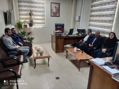 بازدید دادستان عمومی و انقلاب شهرستان هشترود از اداره بهزیستی