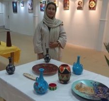 رئیس اداره فرهنگ و ارشاد اسلامی هشترود خبر داد؛ برپایی نمایشگاه نقاشی روی سفال توسط هنرمند هشترودی