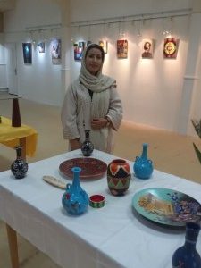 رئیس اداره فرهنگ و ارشاد اسلامی هشترود خبر داد؛ برپایی نمایشگاه نقاشی روی سفال توسط هنرمند هشترودی