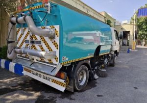 خریداری دستگاه جاروب خیابانی مکانیزه برای شهرداری هشترود