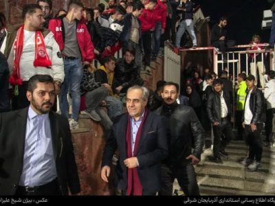 پیام تبریک استاندار آذربایجان شرقی به مناسبت پیروزی تیم فوتبال تراکتور مقابل استقلال