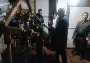 بازدید فرماندار شهرستان هشترود از شهرک صنعتی با هدف رفع موانع تولید