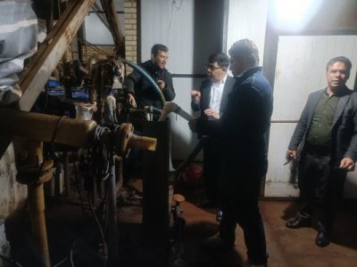 بازدید فرماندار شهرستان هشترود از شهرک صنعتی با هدف رفع موانع تولید