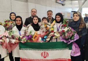 استقبال از ملی پوشان افتخار آفرین آذربایجان شرقی در المپیک دانش آموزی صربستان 