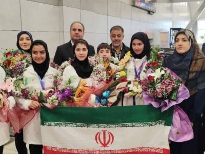 استقبال از ملی پوشان افتخار آفرین آذربایجان شرقی در المپیک دانش آموزی صربستان 