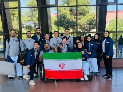 پاراکاراته کا آذربایجان شرقی بر بام آسیا ایستاد