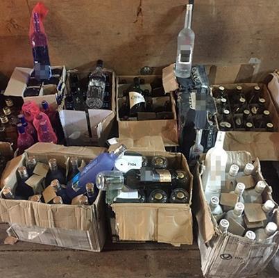 کشف مشروبات الکلی در شهرستان چاراویماق