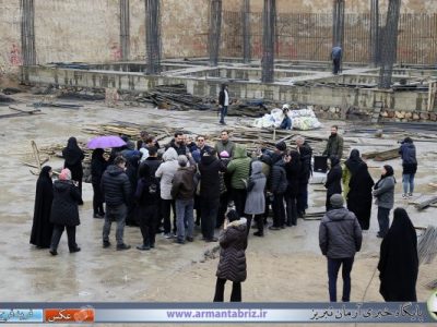 گزارش تصویری بازدید خبرنگاران از پروژه های شهرداری منطقه هفت تبریز