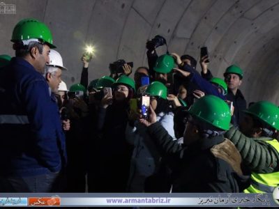 گزارش تصویری تور رسانه‌ای بازدید خبرنگاران از خطوط قطار شهری تبریز