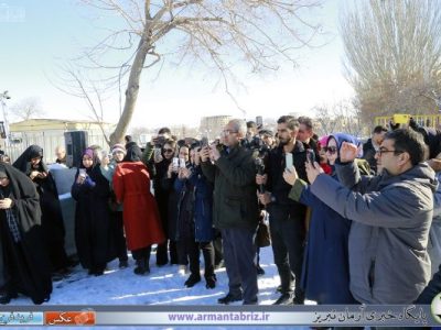 گزارش تصویری بازدید خبرنگاران از طرح های شهرداری منطقه ۶ تبریز