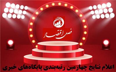 اعلام نتایج چهارمین رتبهبندی پایگاههای خبری/ فصل اقتصاد در فهرست برترین پایگاه های خبری