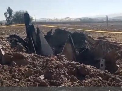 یک فروند هواپیمای نظامی در کازرون سقوط کرد