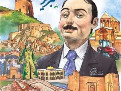 پرداخت نقاشان و تصویر گران کشورمان به آثار تاریخی و تمدنی شهر کهن تبریز