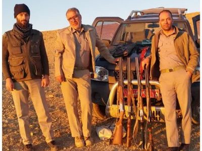 شکارچیان قبل از شکار گرفتار محیط بانان شد