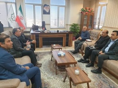 دیدارمدیرعامل شرکت آب و فاضلاب آذربایجان شرقی با قائم مقام شهردارکلانشهرتبریز