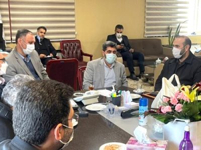 دیدارمدیر کل دامپزشکی استان با رئیس جدیدسازمان صمت استان آذربایجان شرقی