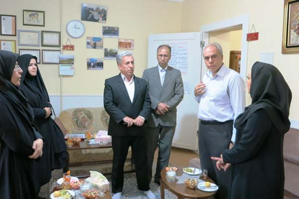 بازدید مدیرکل امور اجتماعی و فرهنگی استانداری آذربایجان شرقی از «موسسه خیریه شکوفایی مهر جنون»