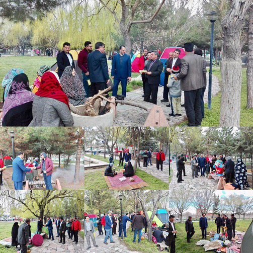 توزیع ۱۰۰۰بسته کیسه های زباله همراه در راستای حفاظت از محیط زیست