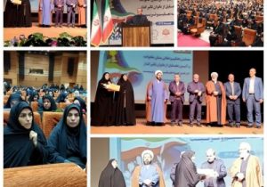 از معلم منطقه نظر کهریزی به عنوان بانوی تاثیر گذار در عرصه تعلیم و تربیت تجلیل شد