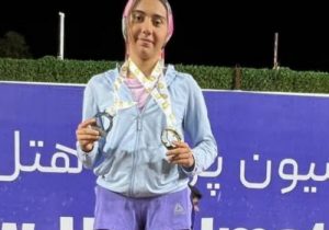 ملینا عباس زاده در اردوی تیم ملی