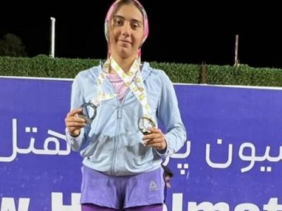 ملینا عباس زاده در اردوی تیم ملی