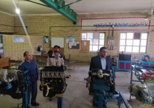 بازدید بخشدار مرکزی هشترود از مرکز و کارگاه های آموزش فنی و حرفه ای شماره ۱۱ هشترود