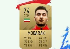ویژگی های علی مبارکی در کارت فیفای ۲۰۲۲