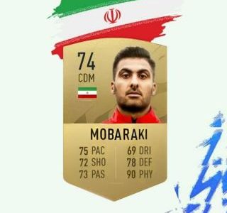 ویژگی های علی مبارکی در کارت فیفای ۲۰۲۲