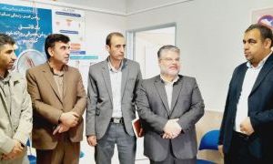 بازدید فرماندار شهرستان هشترود از مرکز خدمات جامع سلامت روستای ذوالبین