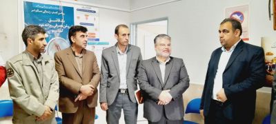 بازدید فرماندار شهرستان هشترود از مرکز خدمات جامع سلامت روستای ذوالبین
