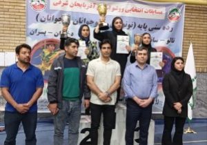 مسابقات انتخابی ووشو دختران آذربایجان شرقی برگزار شد