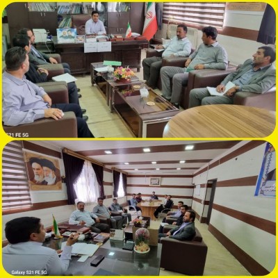 جلسه شورای اداری آموزش و پرورش نظرکهریزی برگزار شد