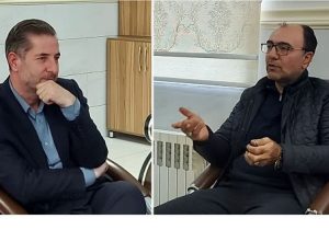 ‍ دیدار حاج محمد طوسی خیر مدرسه ساز با مدیر آموزش و پرورش هشترود