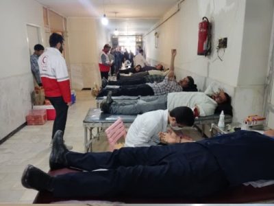 اهدای ۱۲۹ واحد خون سالم توسط جوانان و داوطلبان هشترود