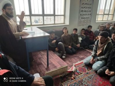 حضور دادستان عمومی و انقلاب شهرستان هشترود در مدارس آیت الله خامنه ای و پروین اعتصامی در قالب طرح قاضی در مدرسه