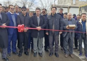 افتتاح پروژه‌های عمرانی مشارکتی بنیاد مسکن و دهیاری‌های بخش مرکزی هشترود