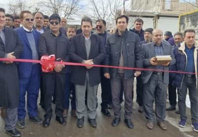 افتتاح پروژه‌های عمرانی مشارکتی بنیاد مسکن و دهیاری‌های بخش مرکزی هشترود