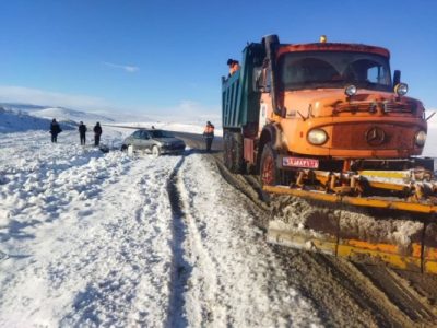 مسدود شدن راه ارتباطی بیش از ۷۰ روستای بخش نظر کهریزی هشترود