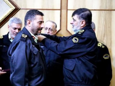 ارتقای درجه جانشین فرماندهی انتظامی آذربایجان شرقی