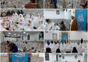 مراسم افطاری روز اولی ها مدرسه سمیه هشترود برگزارشد