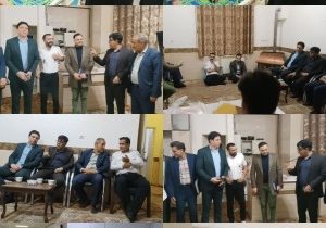 دیدار فرماندار شهرستان هشترود از بیمارستان امام حسین (ع) و نشست صمیمی با مدیران و همکاران