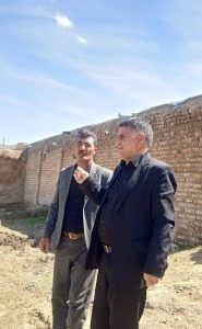 اهدای زمین در روستای قزلجه قشلاق چاراویماق