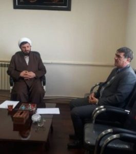 دیدار  مدیر توزیع برق هشترود با دادستان محترم دادسرای عمومی و انقلاب شهرستان هشترود