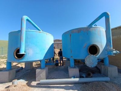 تجهیز تصفیه خانه آب شهر قره آغاج