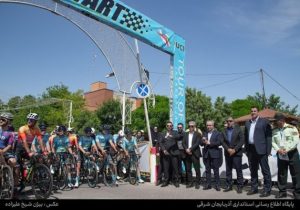سی و هفتمین دوره تور بین‌المللی دوچرخه‌سواری ایران-آذربایجان آغاز شد